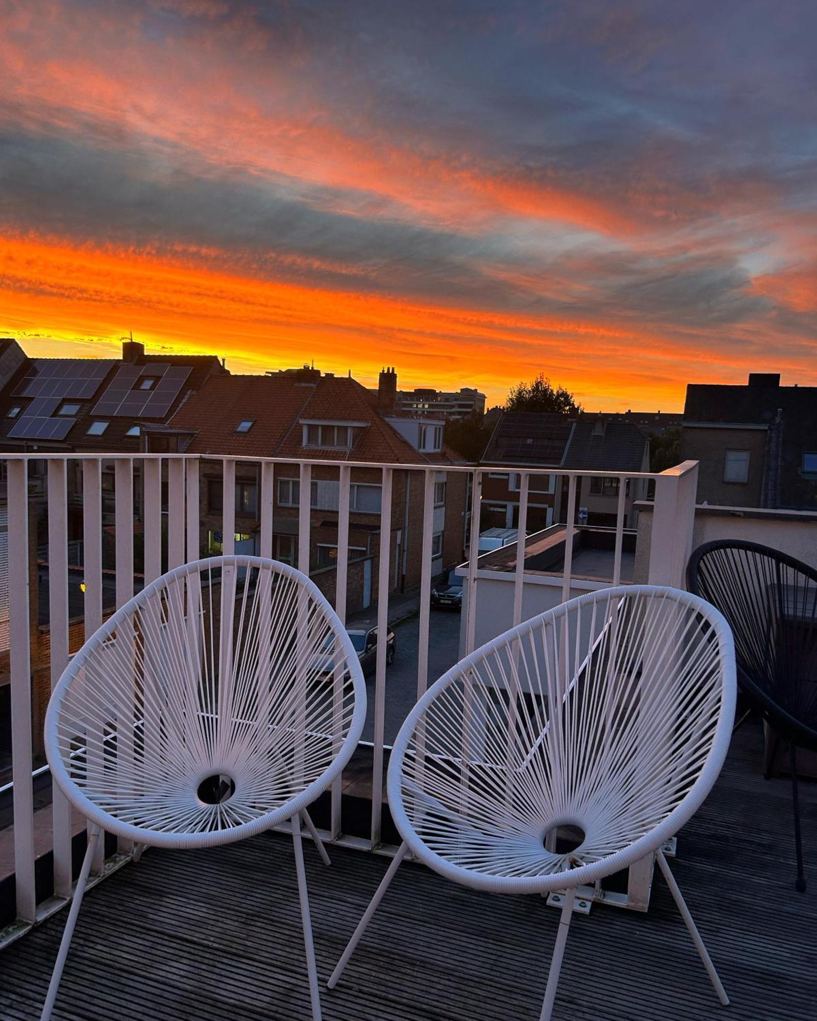 Ferienwohnung The Suncatcher Ostende Exterior foto